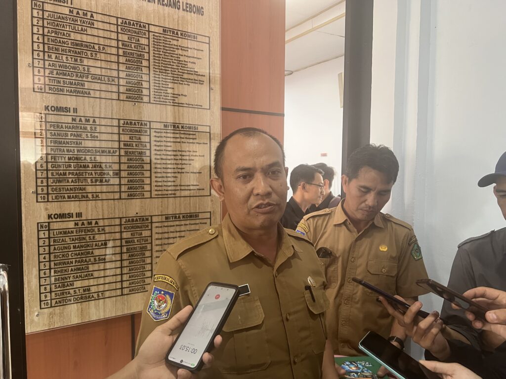 Plt Kadis PUPRPKP Rejang Lebong Hary Eko Purnomo