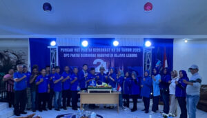 Peringatan HUT Partai Demokrat ke 24 Tahun 2025, DPC Partai Demokrat Rejang Lebong Gelar Baksos dan Tasyakuran